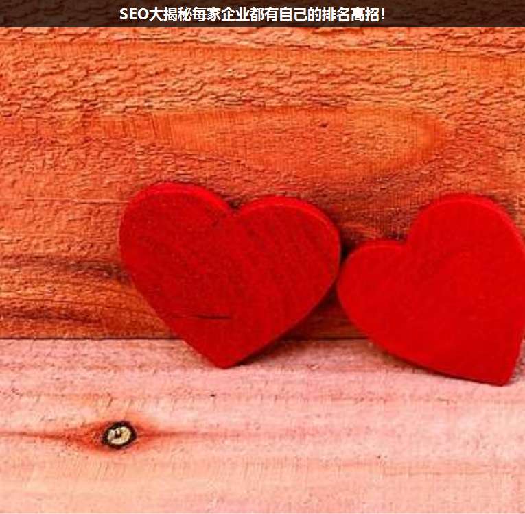 SEO大揭秘每家企業都有自己的排名高招!